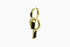 Ameya अमेय | Onyx | Hoop | 18K Vermeil Vergoldung
